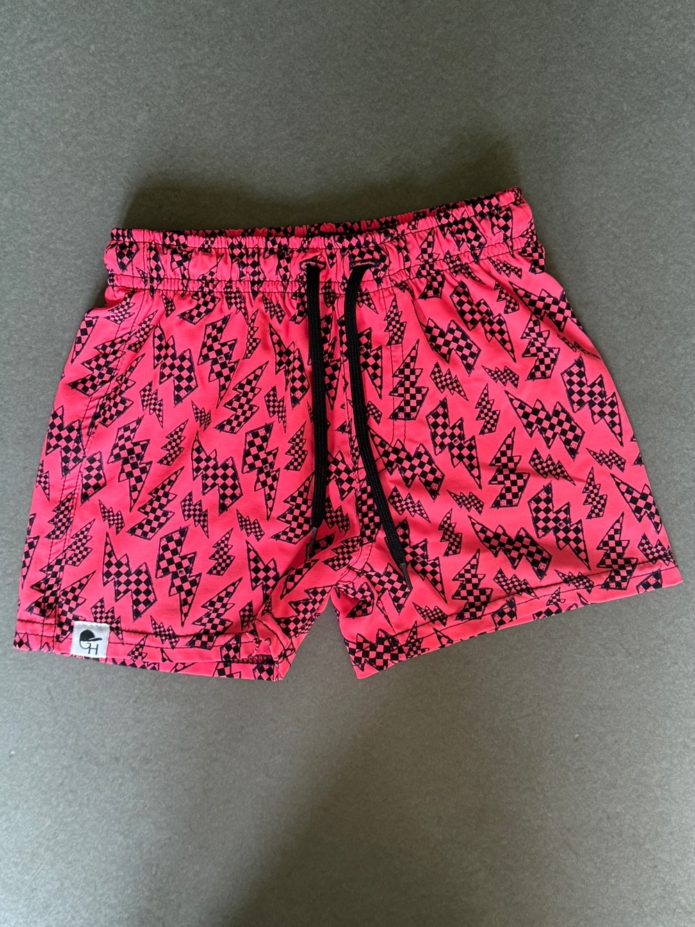 George Hats Neon Spotfast Bolt Hybrid Swim Shorts